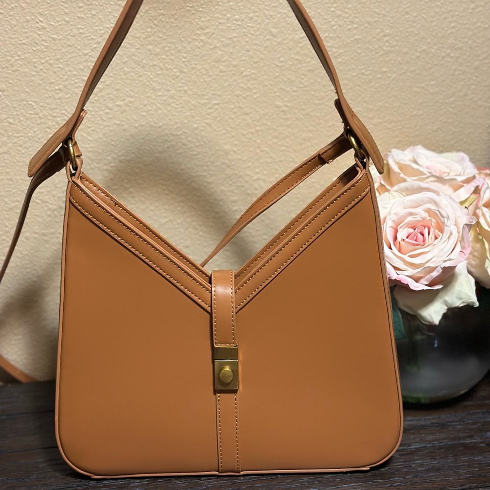 Miztique Classic Brown Shoulder Bag